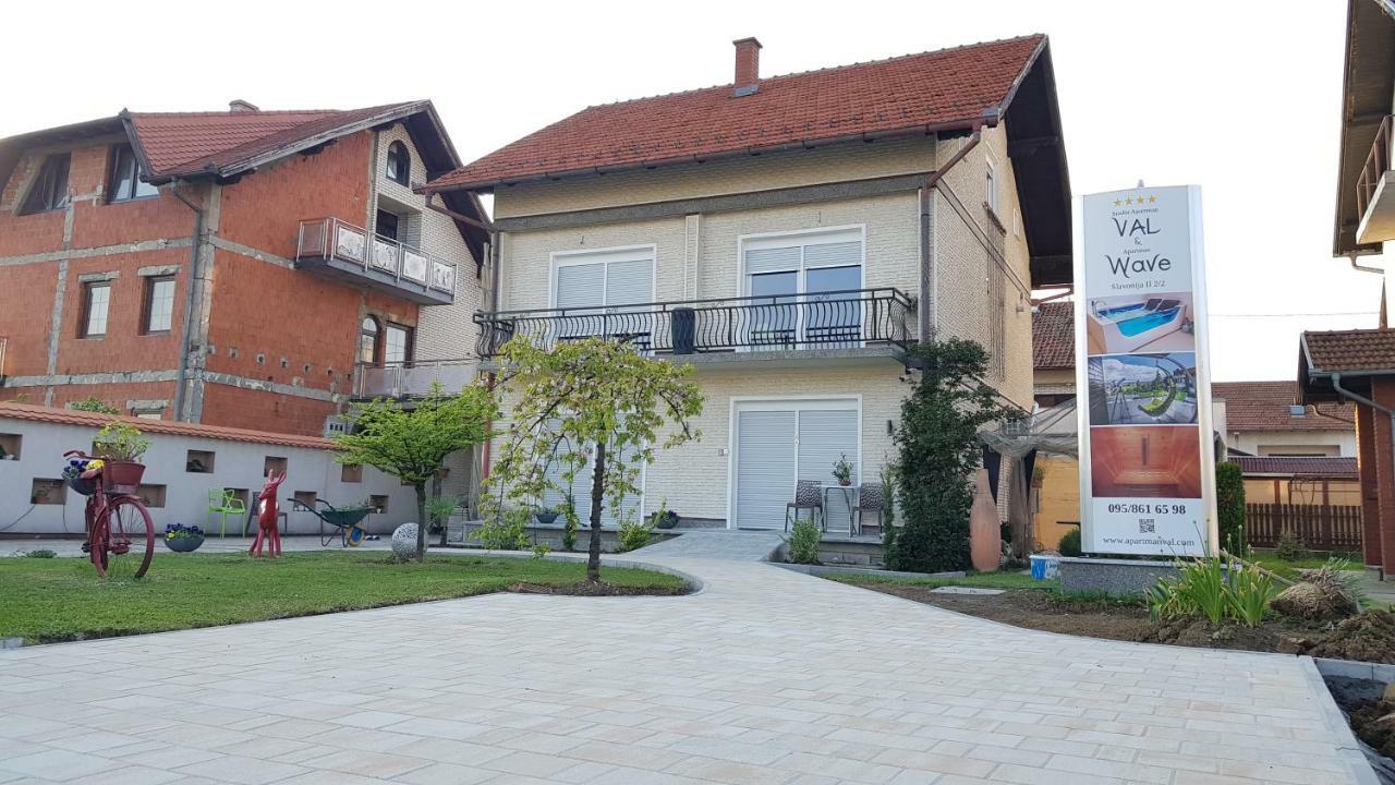 Apartment Plaza ----Wallbox 11Kw 16A ----- Private Spa- Jacuzzi, Infrared Sauna, Luxury Massage Chair, Parking, Entry With Pin 0 - 24H, Free Cancellation 24 Hours Before Check In Slavonski Brod Ngoại thất bức ảnh